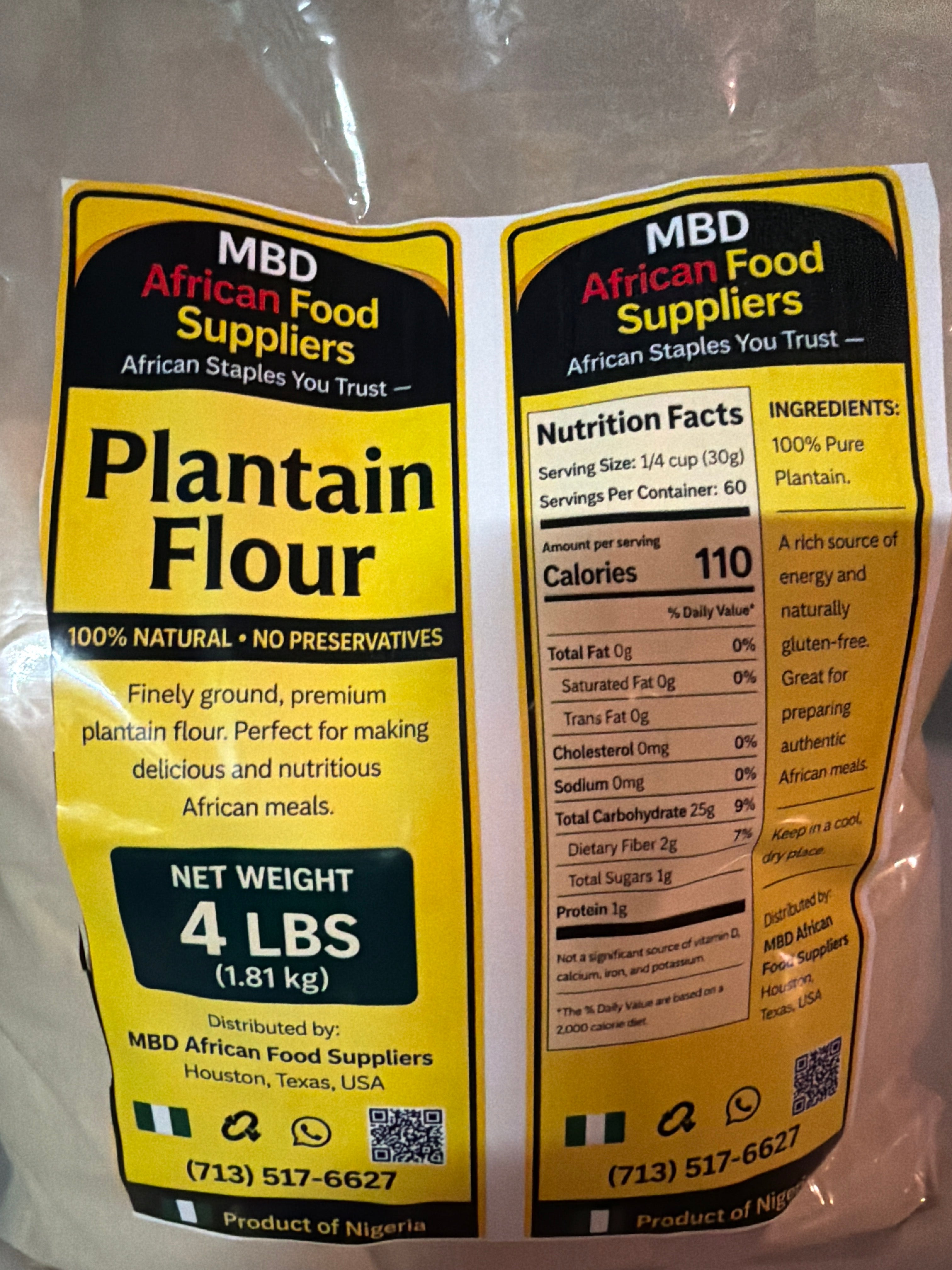 Plantain Flour